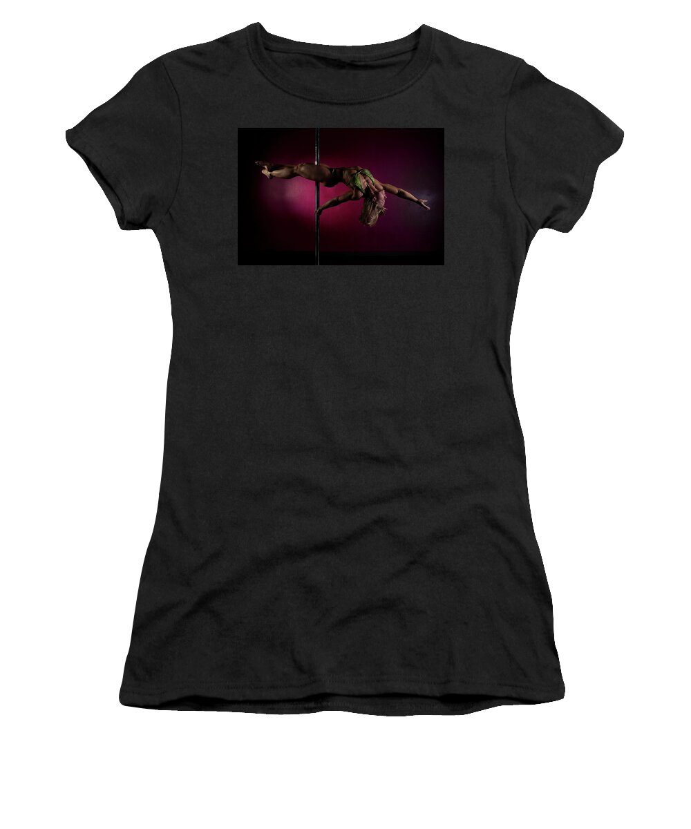 Strength Women's T-Shirt featuring the photograph Pole Position 1 #1 by Monte Arnold
