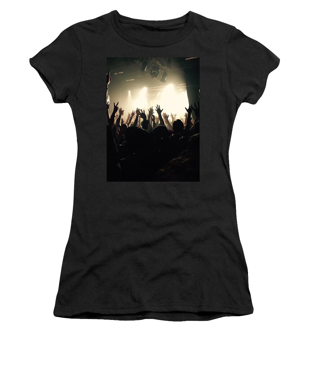 Music Women's T-Shirt featuring the photograph Rock And Roll #1 by Andre Brands