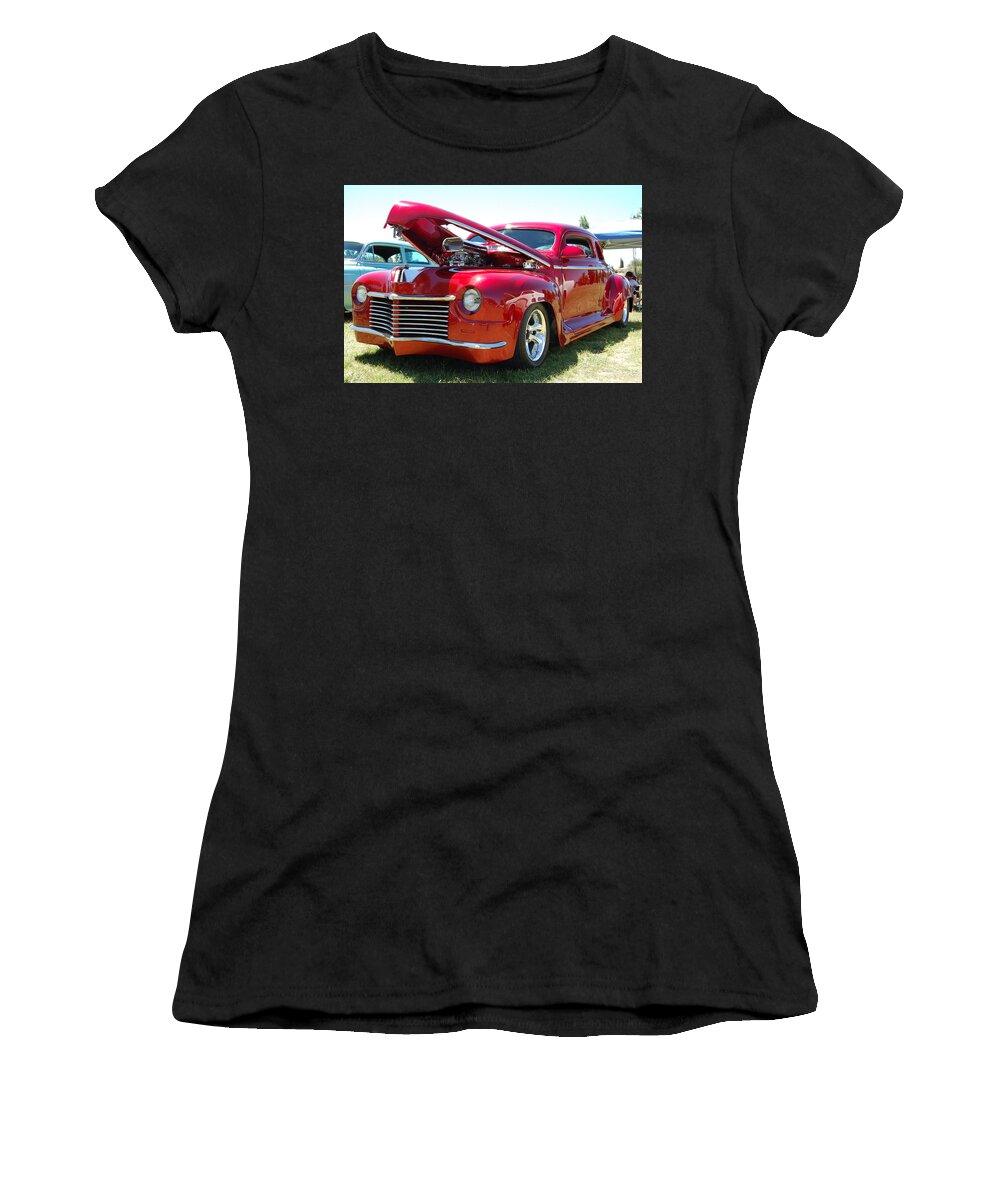 Hot Rod Women's T-Shirt featuring the digital art Hot Rod #11 by Super Lovely