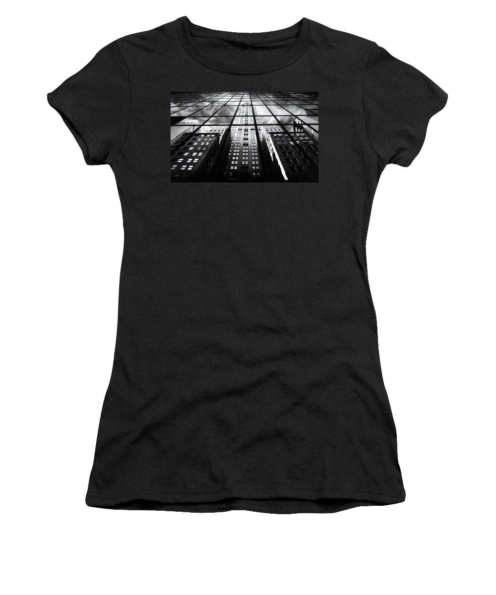 Chrysler Building Women's T-Shirt featuring the photograph Chrysler Reflections #2 by Jessica Jenney
