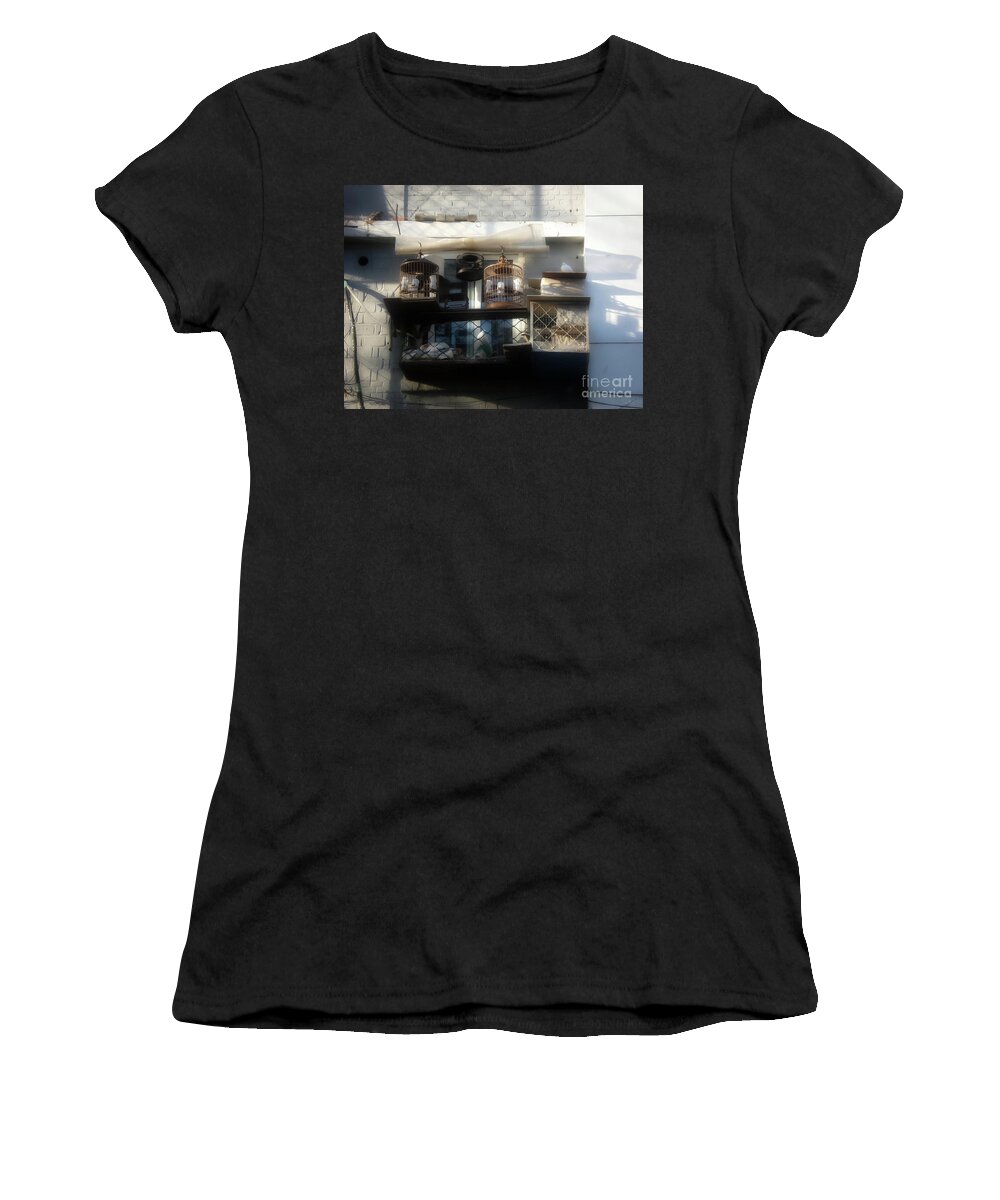China Women's T-Shirt featuring the photograph Discovering China #6 by Marisol VB
