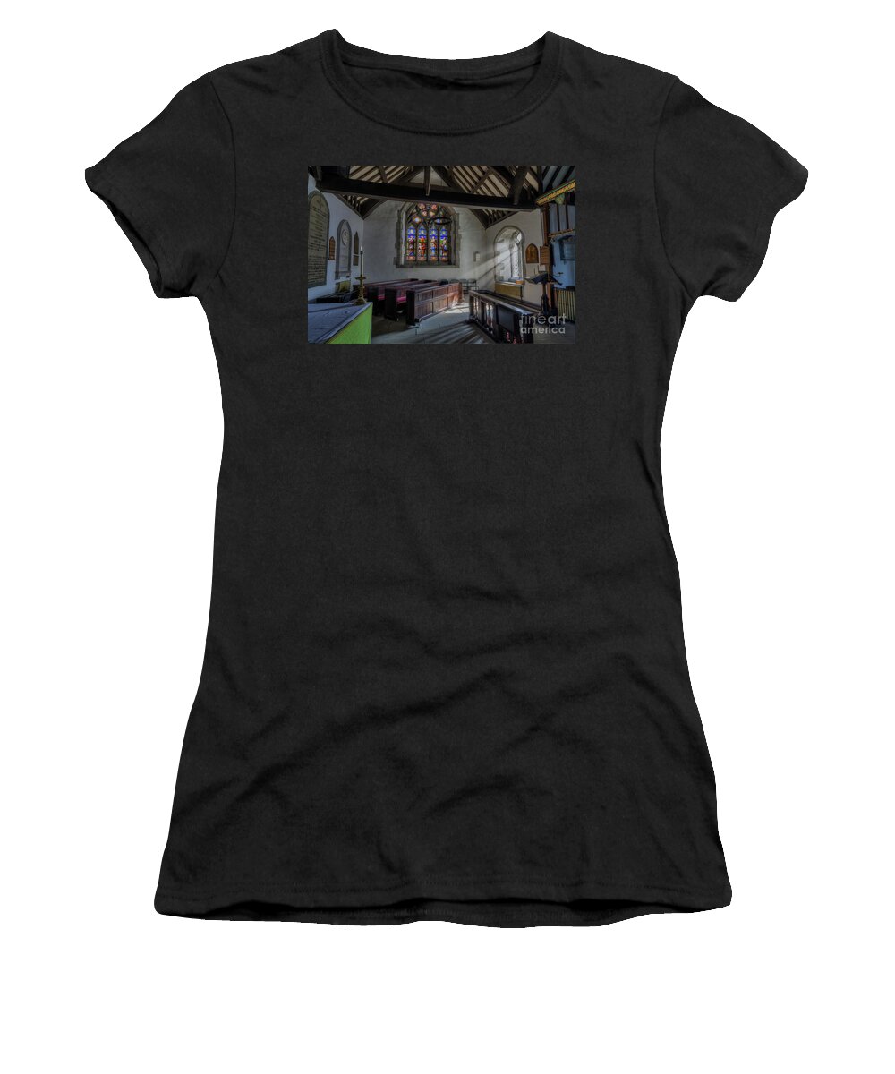 Chapel Women's T-Shirt featuring the photograph Gods Light #2 by Ian Mitchell