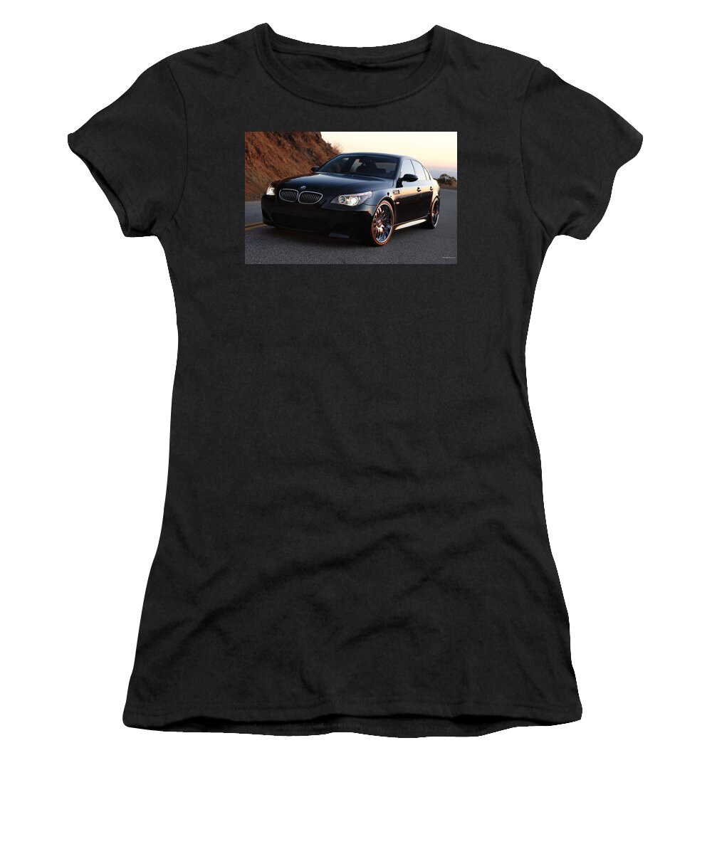 Bmw Women's T-Shirt featuring the photograph BMW #20 by Jackie Russo