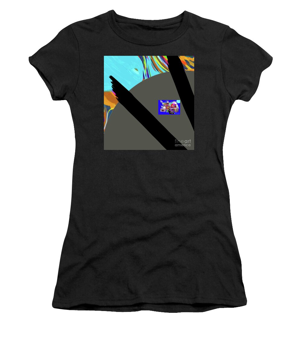  Women's T-Shirt featuring the digital art 3-7-3057d by Walter Paul Bebirian