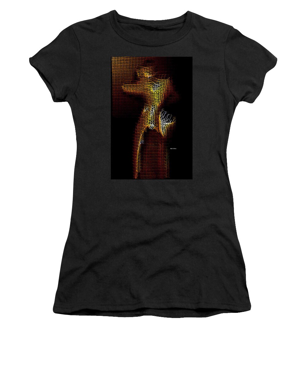 Rafael Salazar Women's T-Shirt featuring the digital art 3 Dimensional Shadows by Rafael Salazar