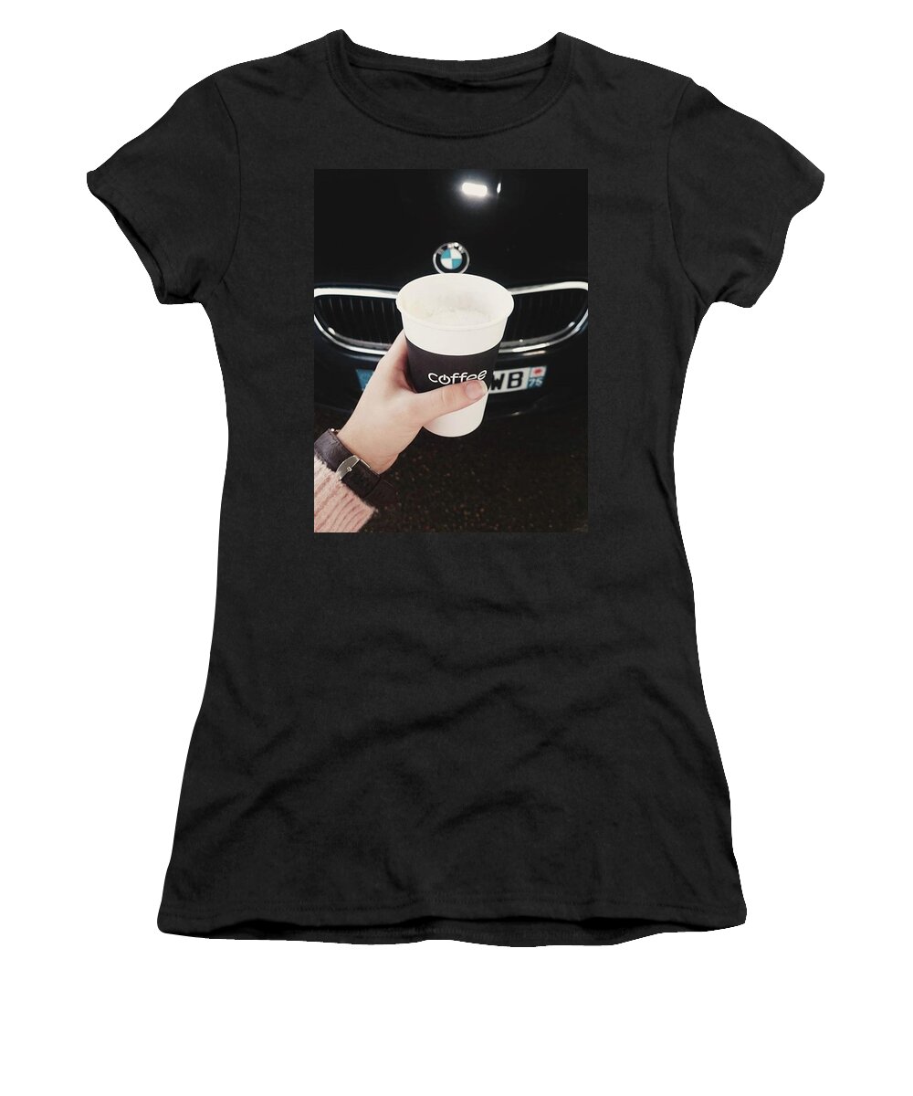 Coffee Women's T-Shirt featuring the photograph Coffee by Karine Lima