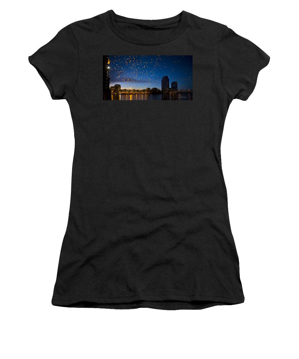 Photography Women's T-Shirt featuring the photograph A Grand Light by Frederic A Reinecke
