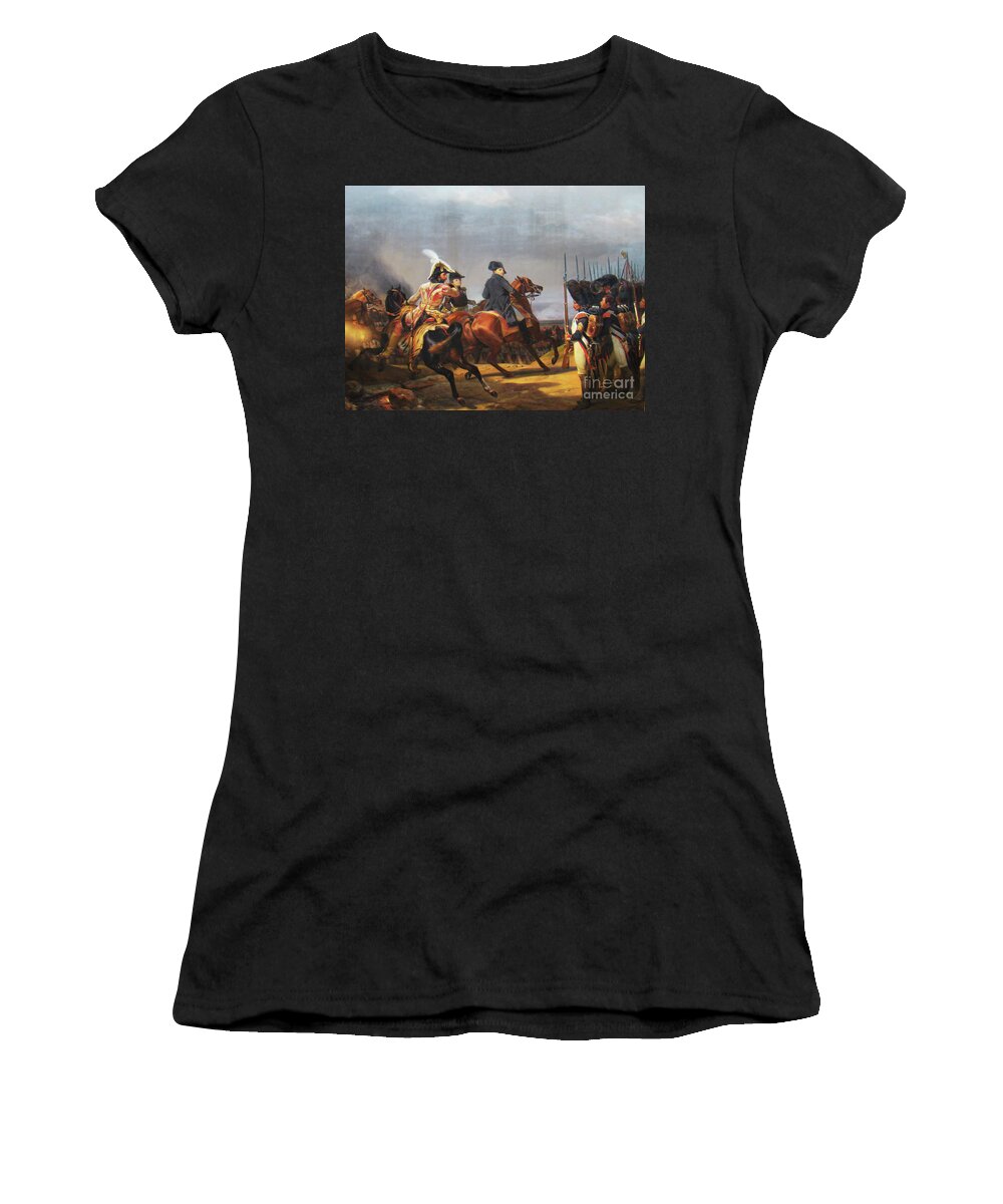 Napoleon Women's T-Shirt featuring the photograph A Napoleonic War At Versailles by Al Bourassa
