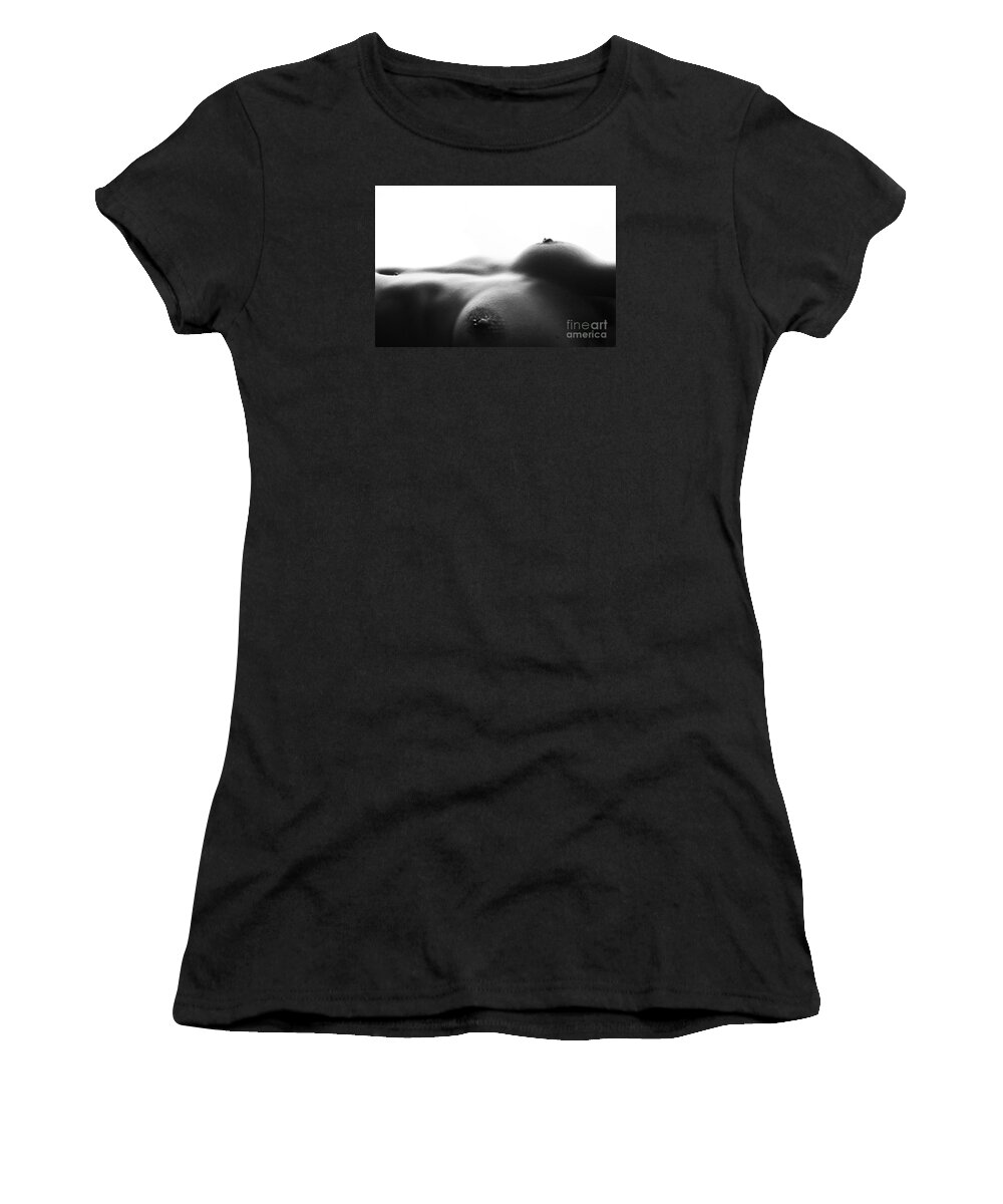 Artistic Women's T-Shirt featuring the photograph A view from above by Robert WK Clark
