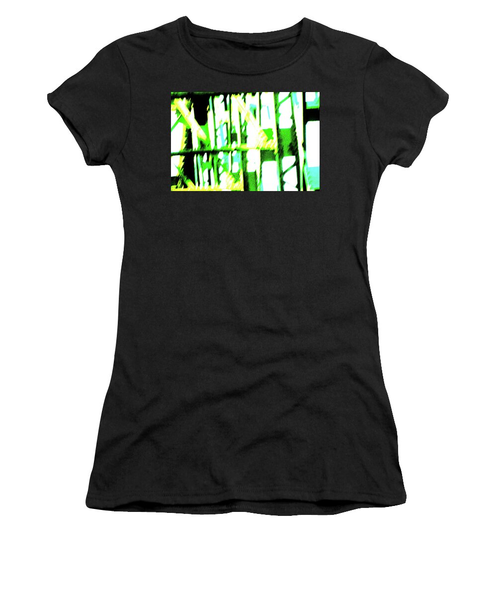 Bridge Women's T-Shirt featuring the photograph Abridged by Trina R Sellers