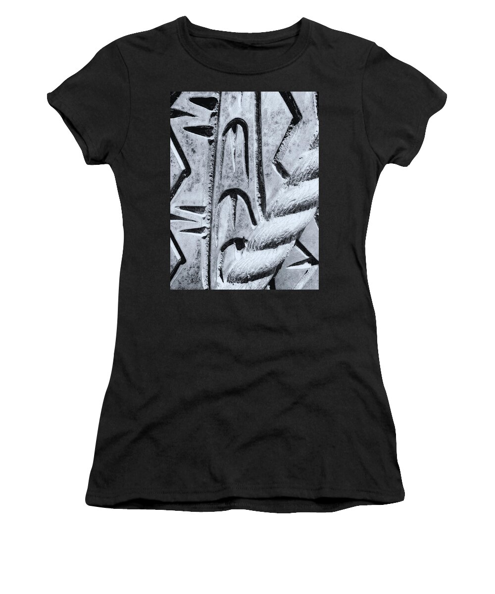 Abstract Women's T-Shirt featuring the photograph Abstract No. 97-2 by Sandy Taylor