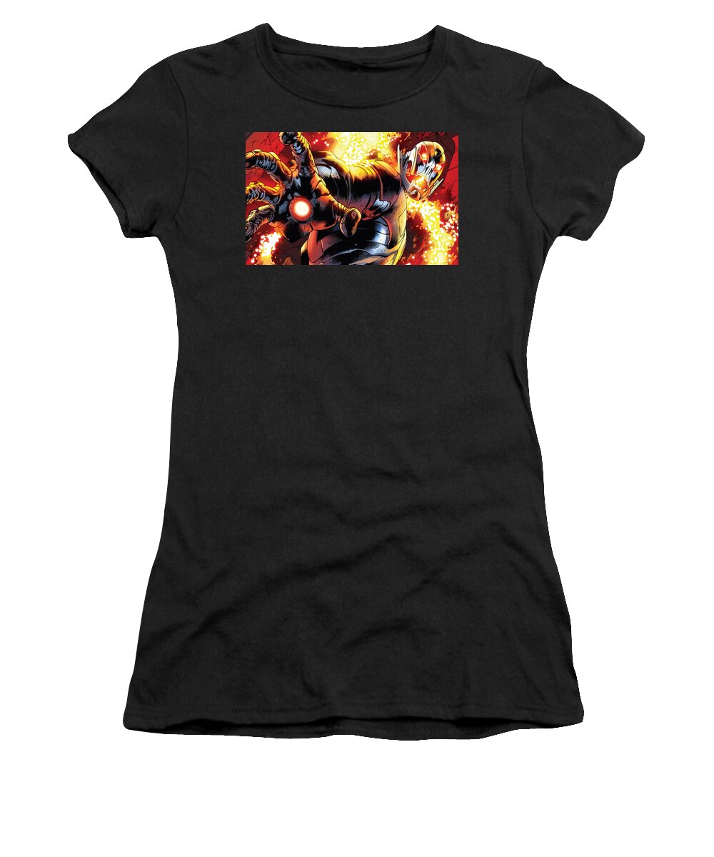 Age Of Ultron Women's T-Shirt featuring the digital art Age Of Ultron by Maye Loeser