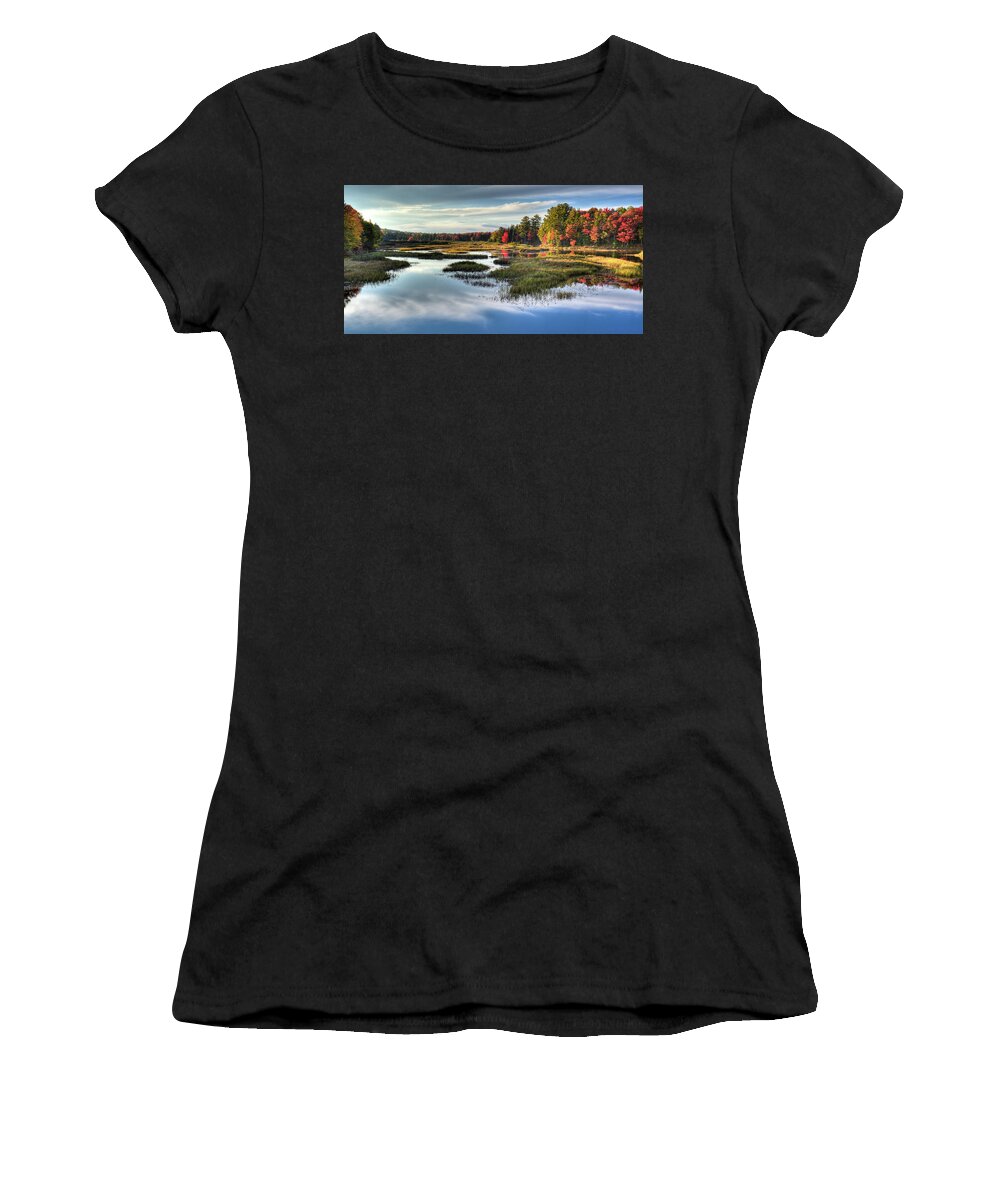 Almost Sunset Women's T-Shirt featuring the photograph Almost Sunset by David Patterson