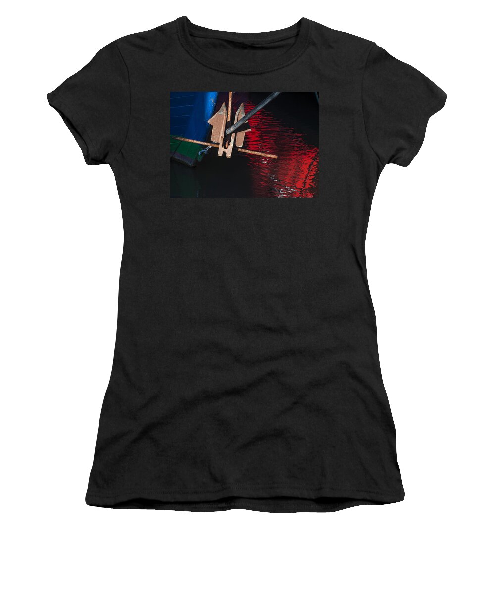 Reflection Women's T-Shirt featuring the photograph Anchor by Robert Potts