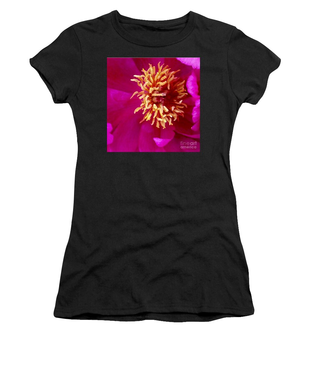 Beauty Women's T-Shirt featuring the photograph Anemone by Denise Railey