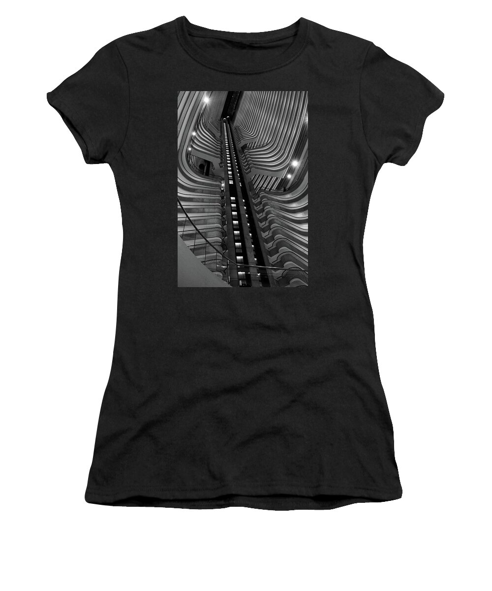 Architecture Women's T-Shirt featuring the photograph Architectural Beauty by Nicole Lloyd