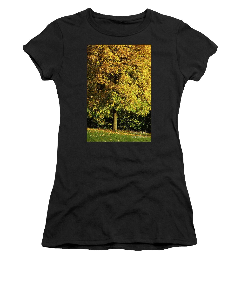 Nature Women's T-Shirt featuring the photograph Autumn Colors 8 by Rudi Prott