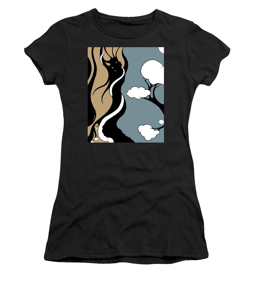 Female Women's T-Shirt featuring the digital art Awaken by Craig Tilley