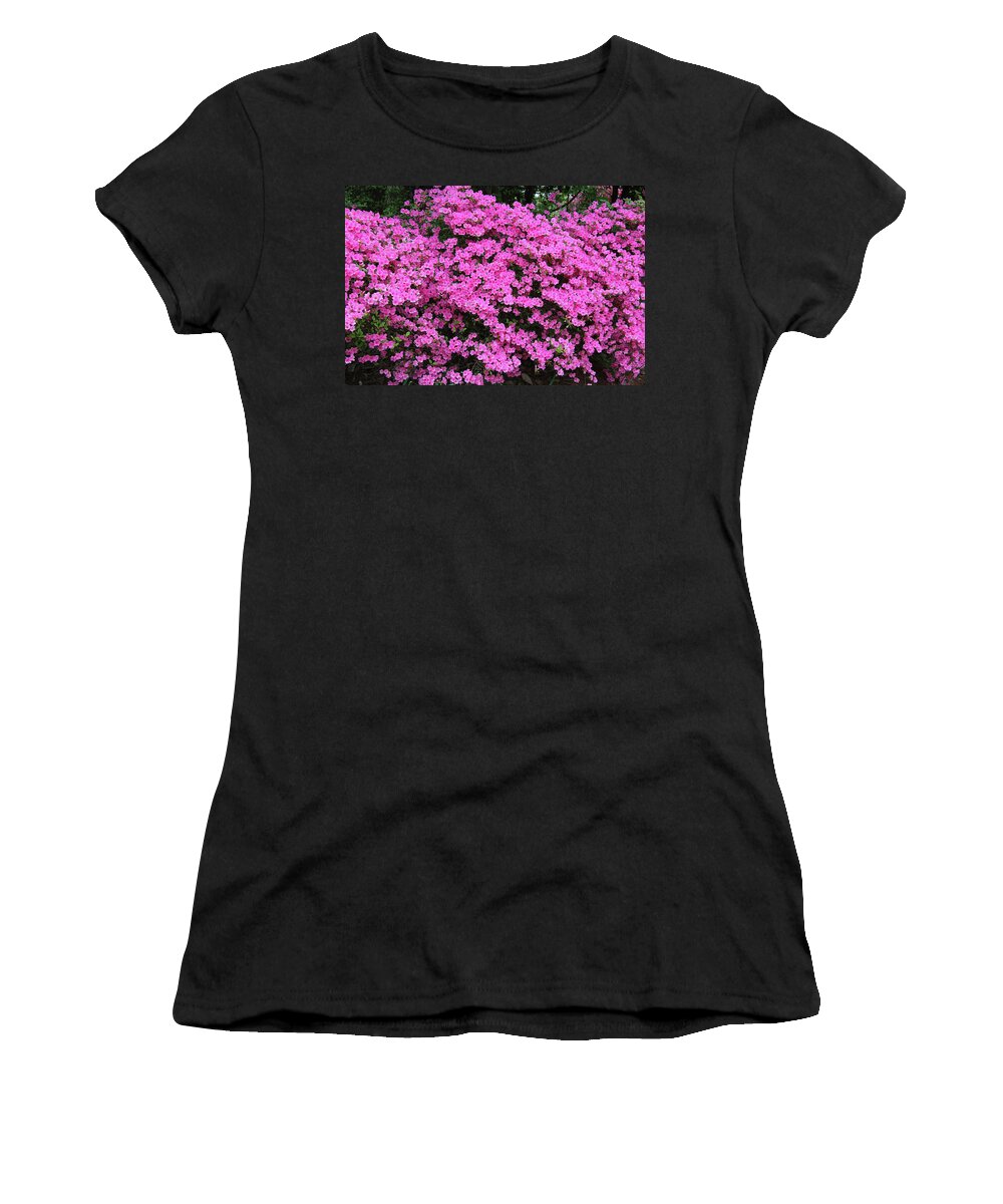Azalea Women's T-Shirt featuring the photograph Azaleas by Richard Krebs