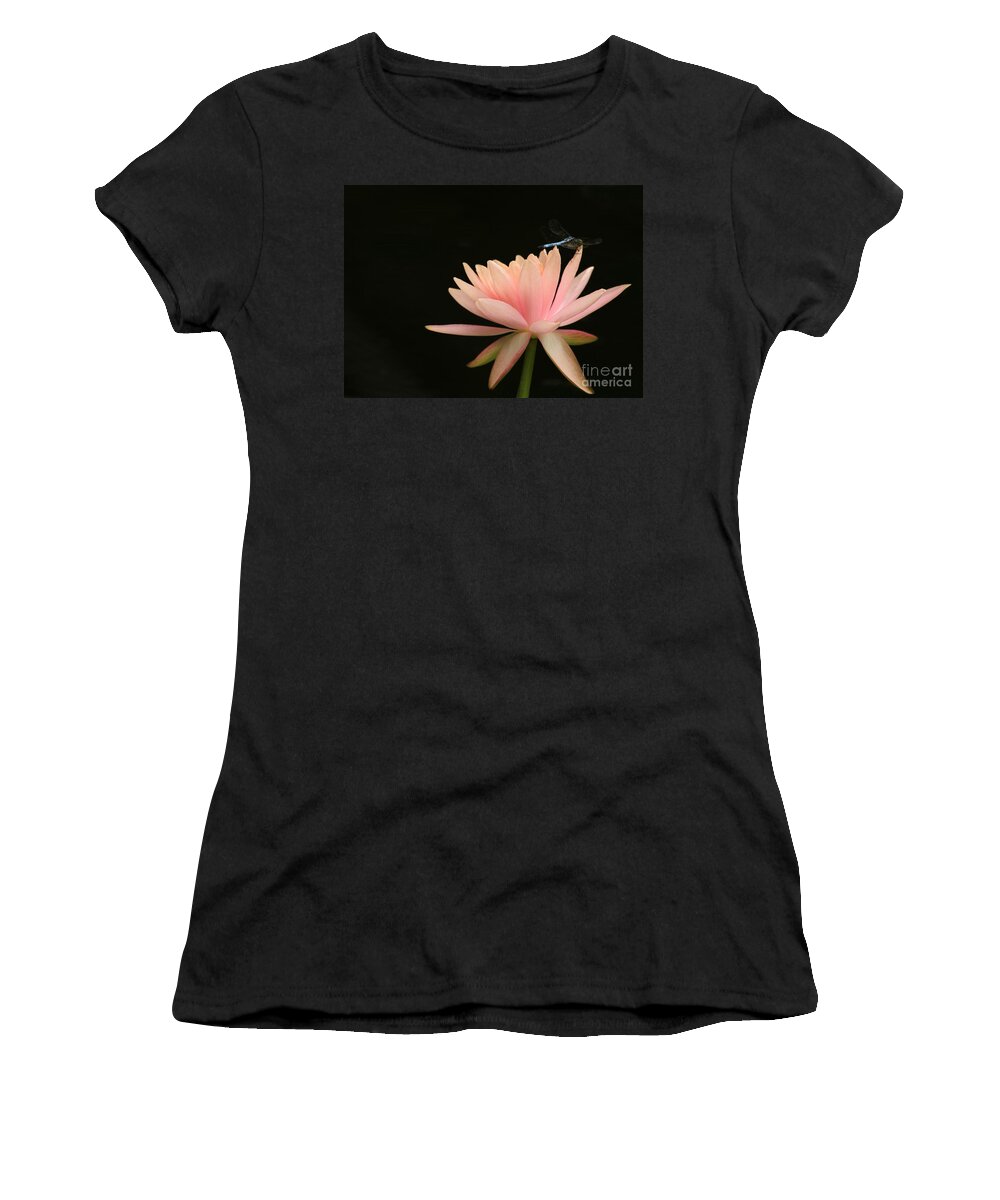 Water Lily Women's T-Shirt featuring the photograph Balance by Sabrina L Ryan