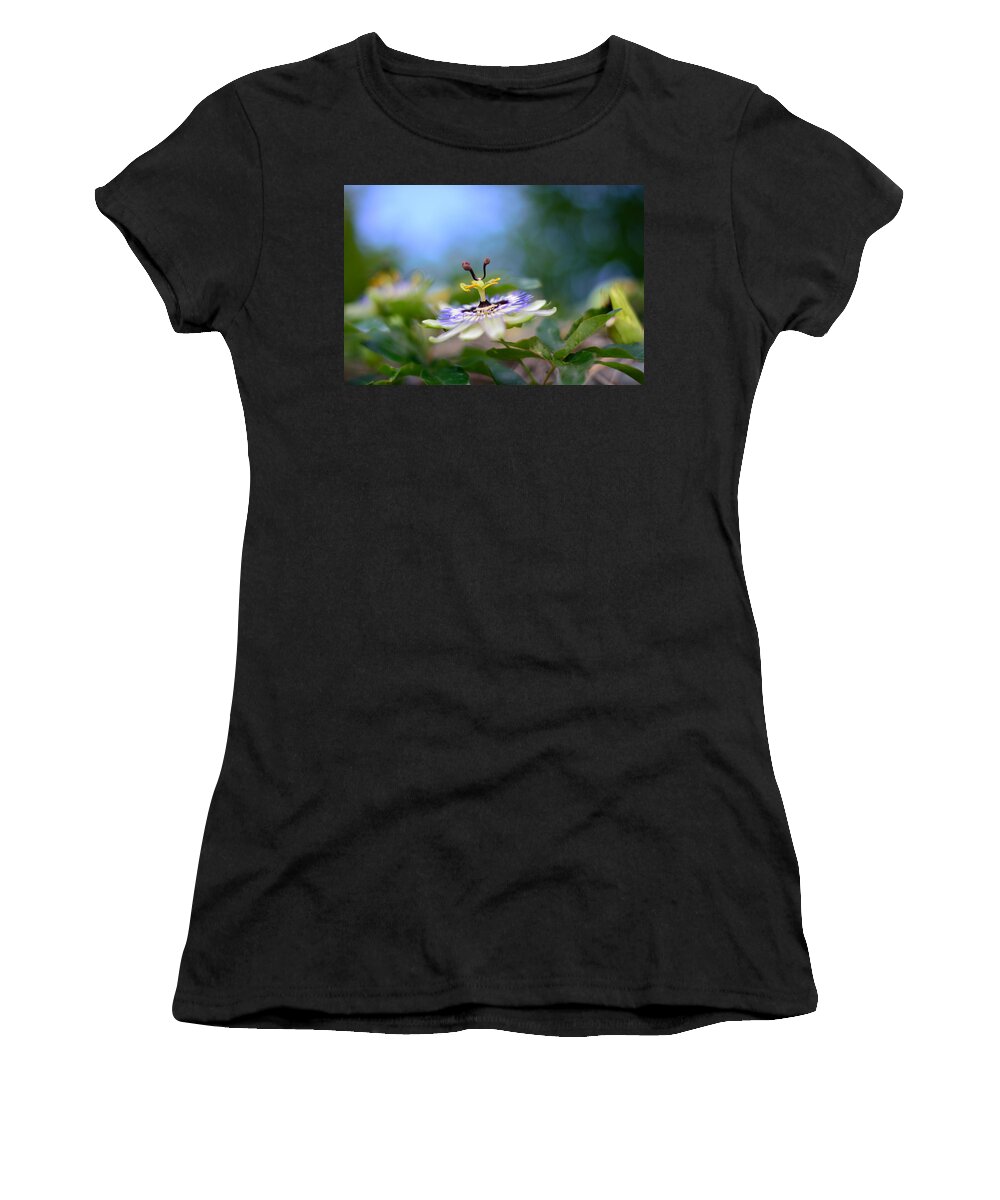 Flower Women's T-Shirt featuring the photograph Beautiful abstract looking flower by Serena King