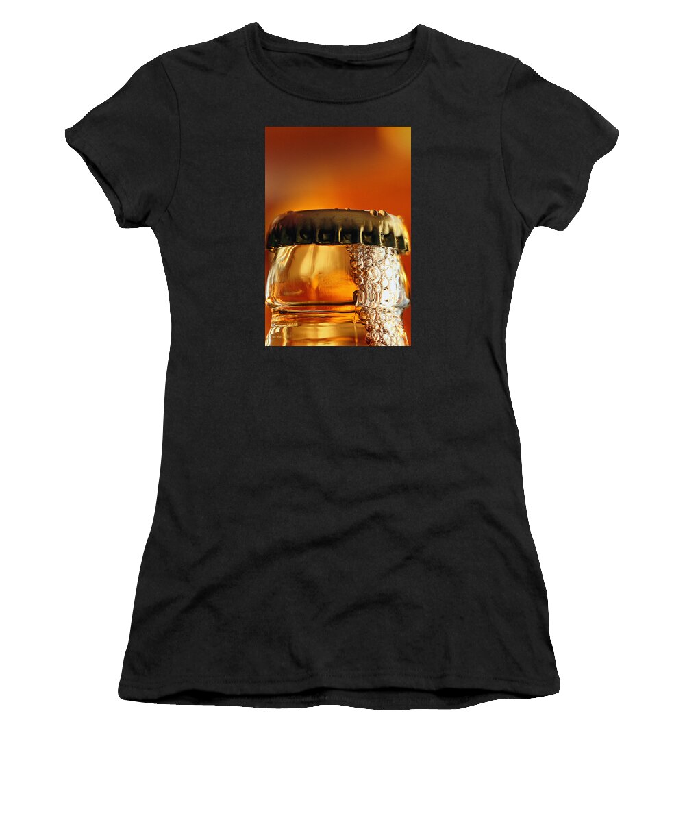 Beer Bottle Women's T-Shirt featuring the photograph Beer by Minolta D