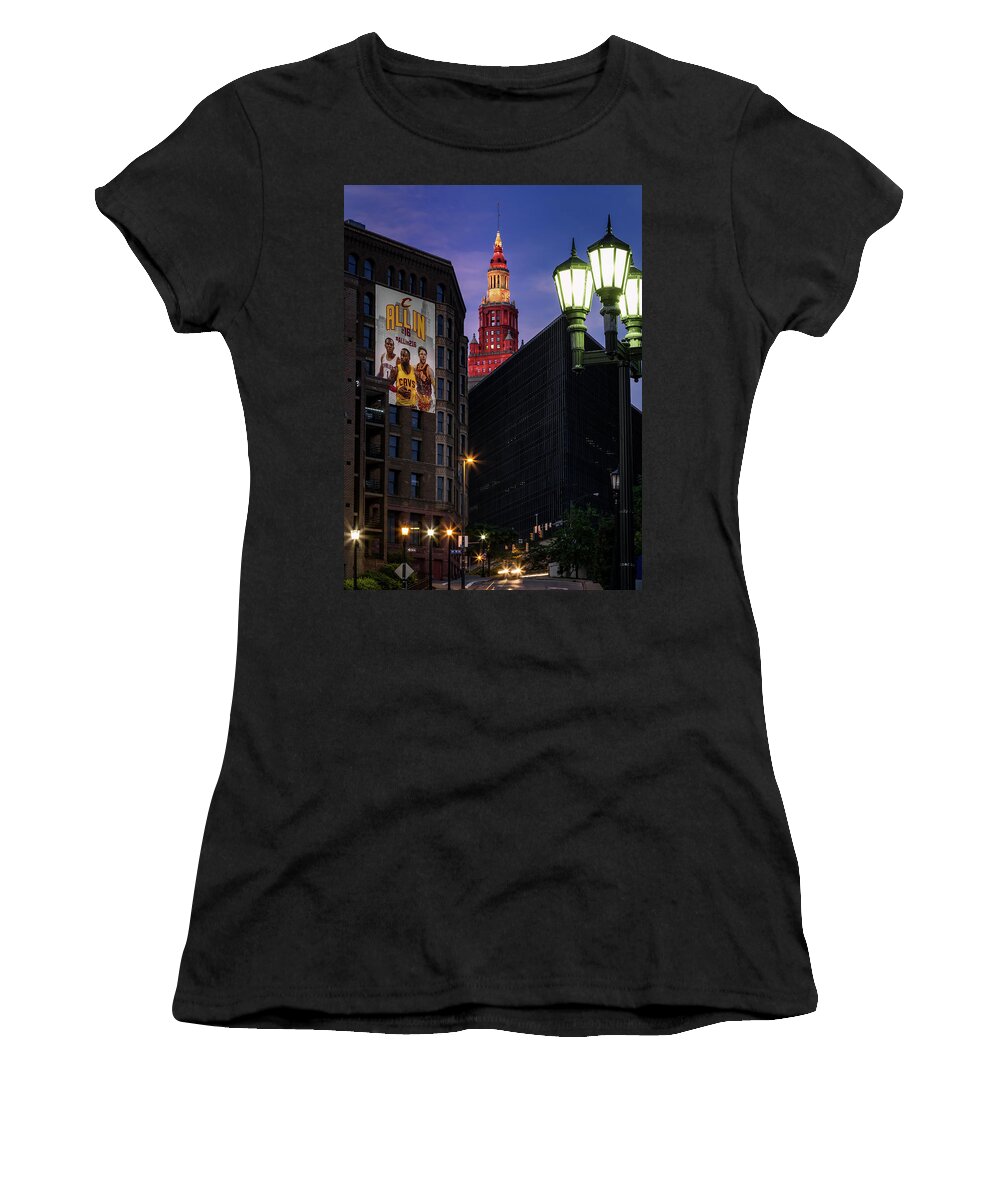 Believeland Women's T-Shirt featuring the photograph Believeland by Dale Kincaid