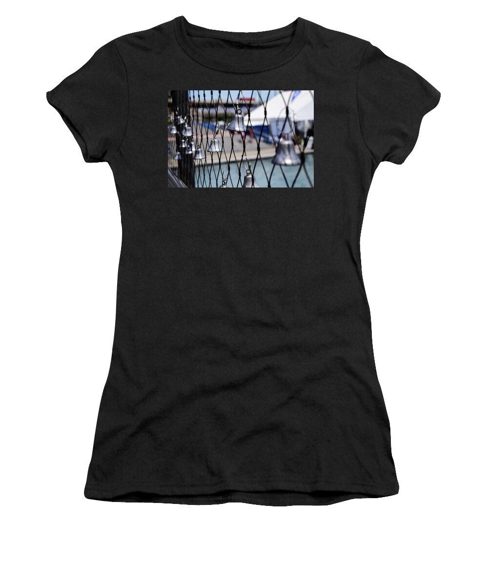 Bells Women's T-Shirt featuring the photograph Bells of Hope by Nicole Lloyd