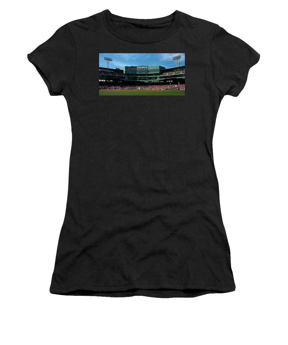 Red Sox Women's T-Shirt featuring the photograph Boston's Gem by Paul Mangold