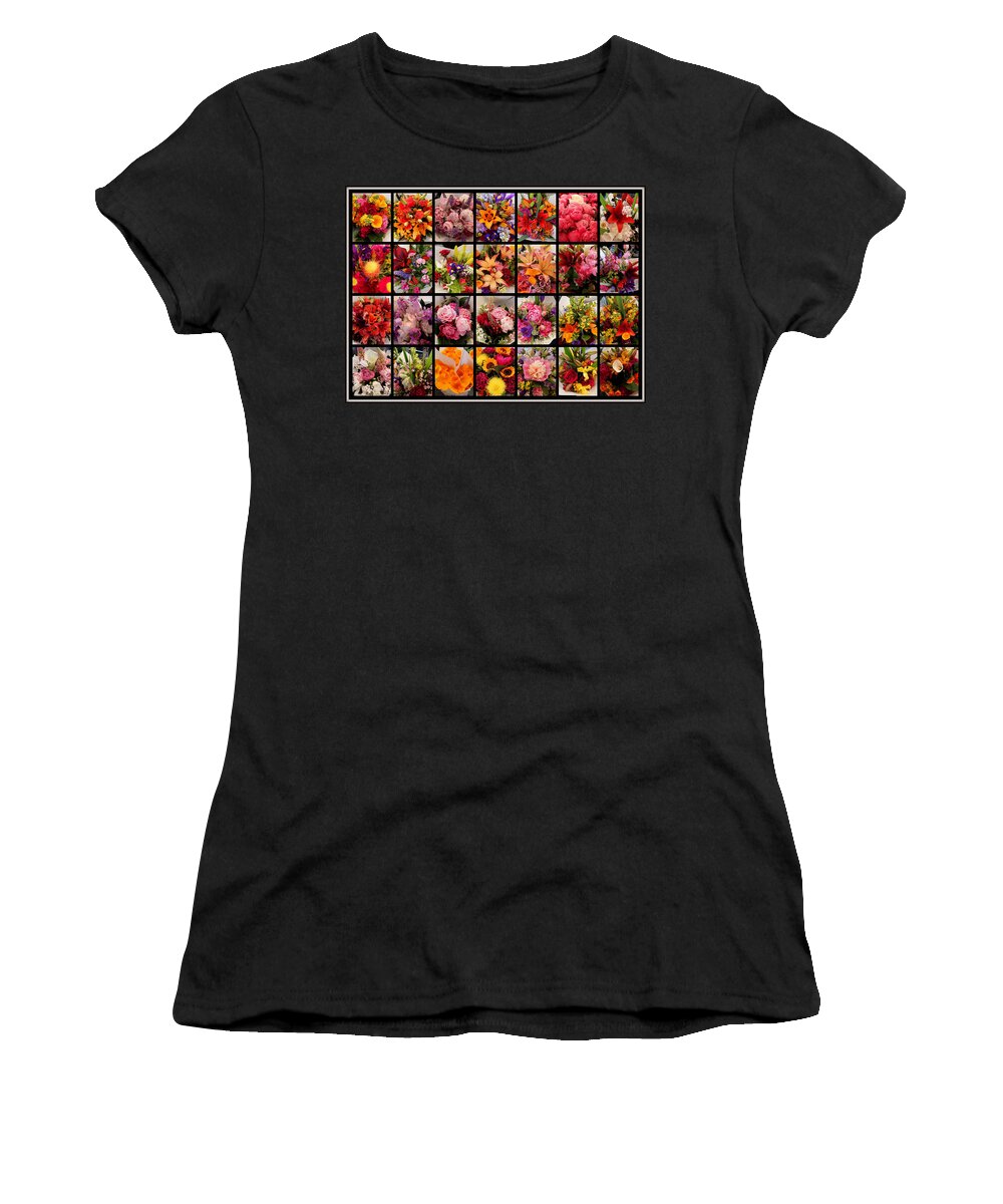 Flower Women's T-Shirt featuring the photograph Bouquets by Farol Tomson