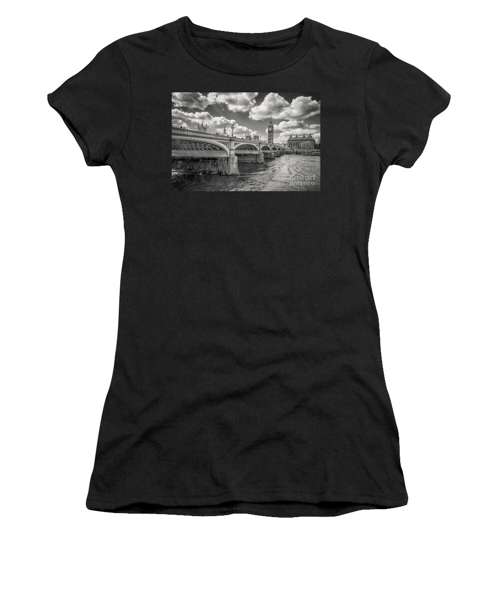 Ben Women's T-Shirt featuring the photograph Bridge over River Thames by Mariusz Talarek