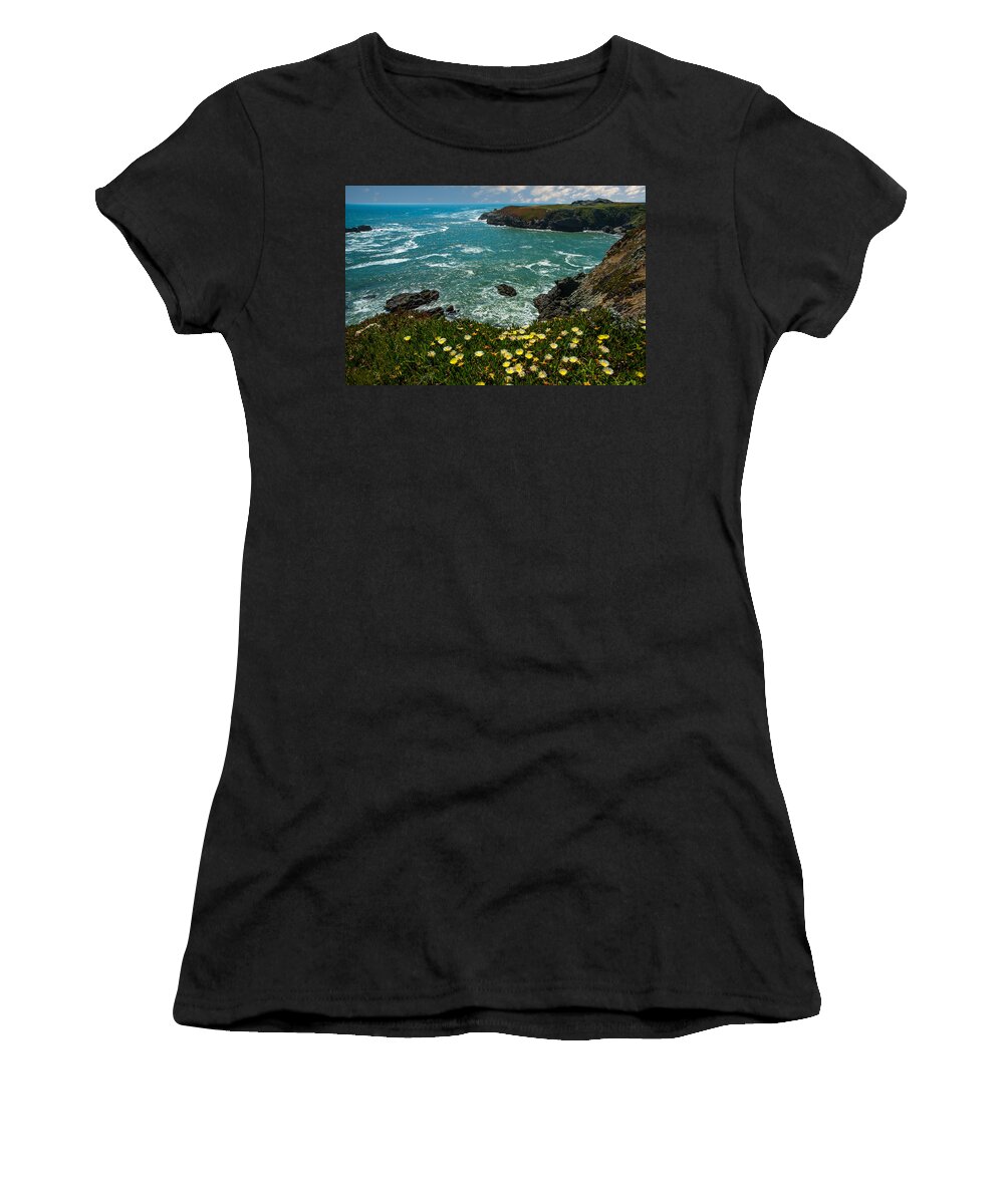 Northern California Women's T-Shirt featuring the photograph California Coast by Harry Spitz