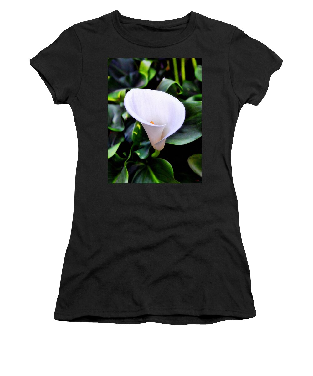 Calla Lily Women's T-Shirt featuring the photograph Calla Lily by Glenn McCarthy Art and Photography