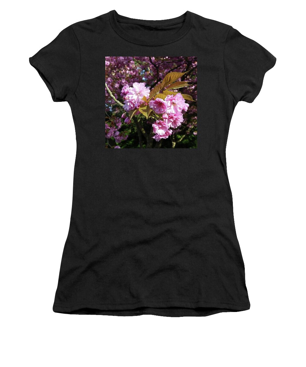 Love Women's T-Shirt featuring the photograph Blossom Branch by Rowena Tutty