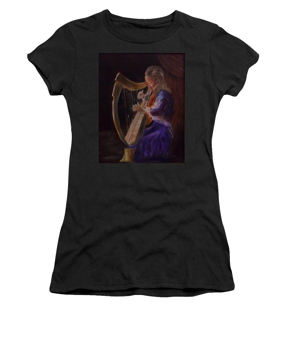 Portrait Women's T-Shirt featuring the painting Celtic by Stephen King