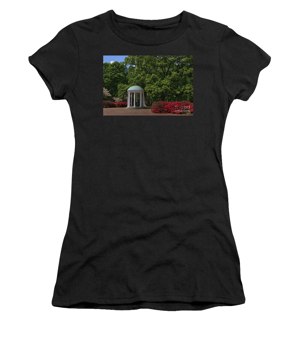 The Women's T-Shirt featuring the photograph Chapel Hill Old Well by Jill Lang