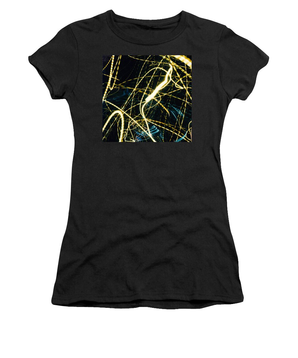 Squares Women's T-Shirt featuring the photograph Chicago lights 3 by JC Armbruster