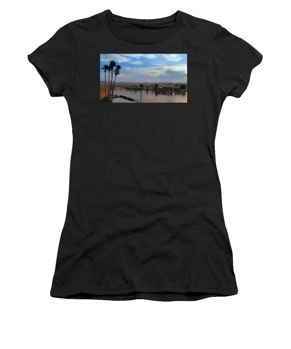 Colorado River Women's T-Shirt featuring the photograph Colorado River View by Kay Novy