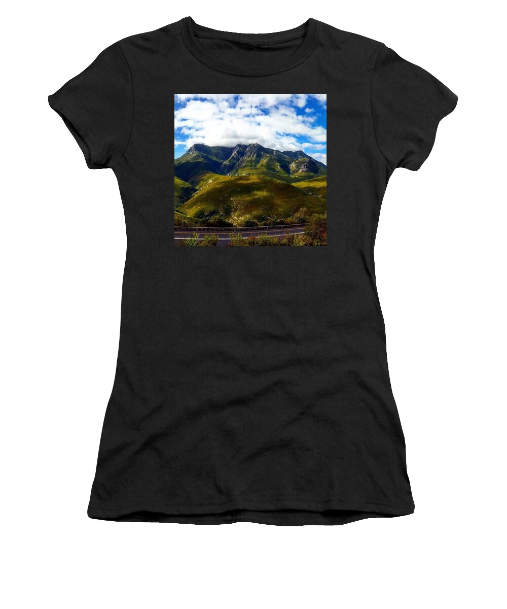 Beautiful Women's T-Shirt featuring the photograph Come See The #wonderful #mountains Of by Krish Chetty