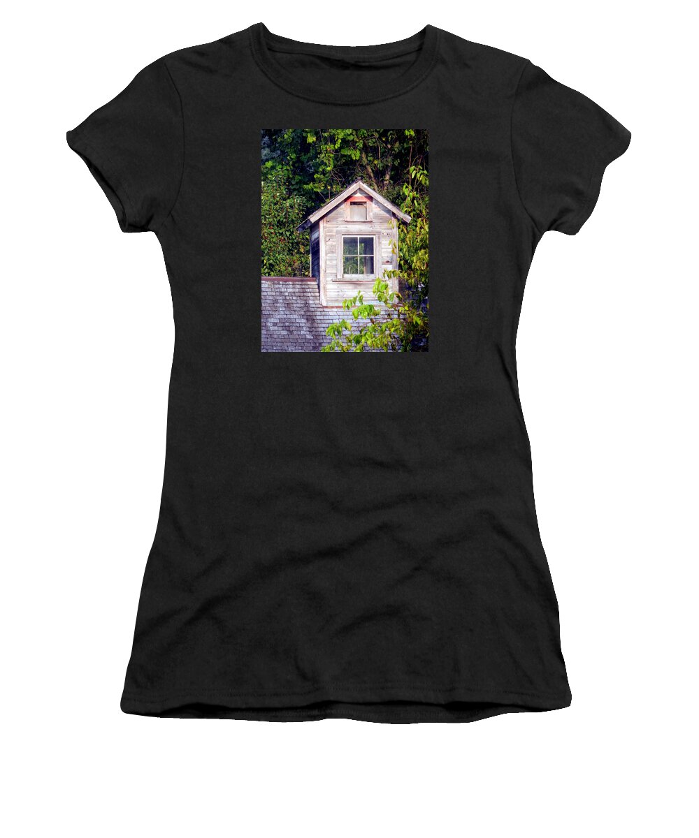 Summertime Women's T-Shirt featuring the photograph Come to My Window by Wild Thing