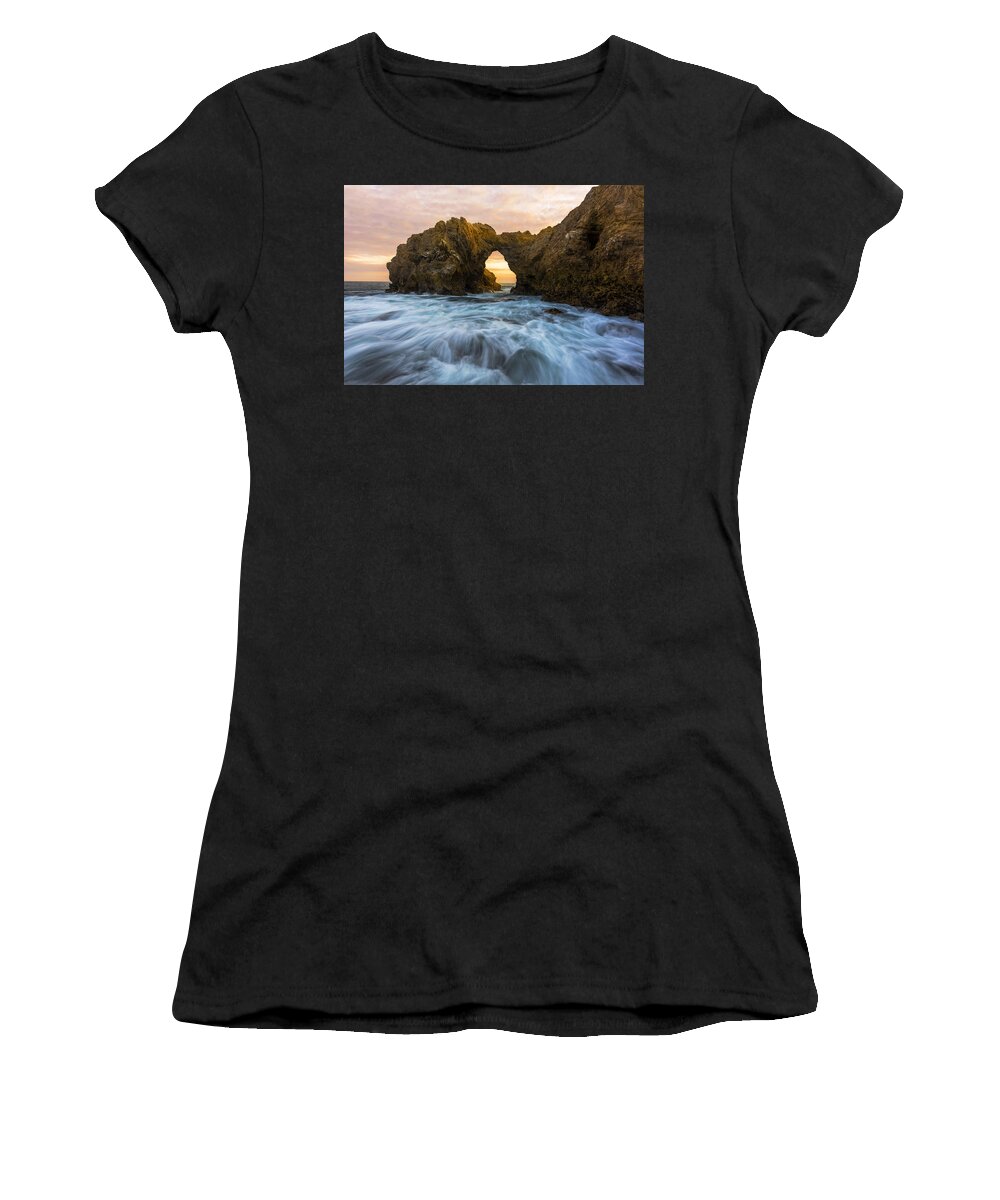 Califorina Women's T-Shirt featuring the photograph Corona Del Mar by Dustin LeFevre
