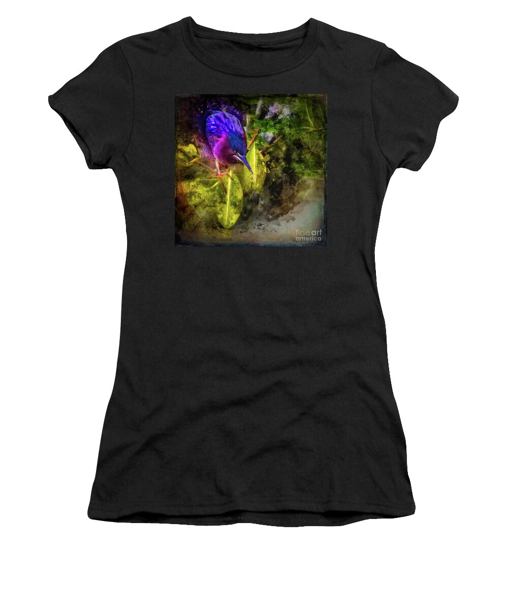Costa Rica Women's T-Shirt featuring the photograph Costa Rican Heron by Doug Sturgess