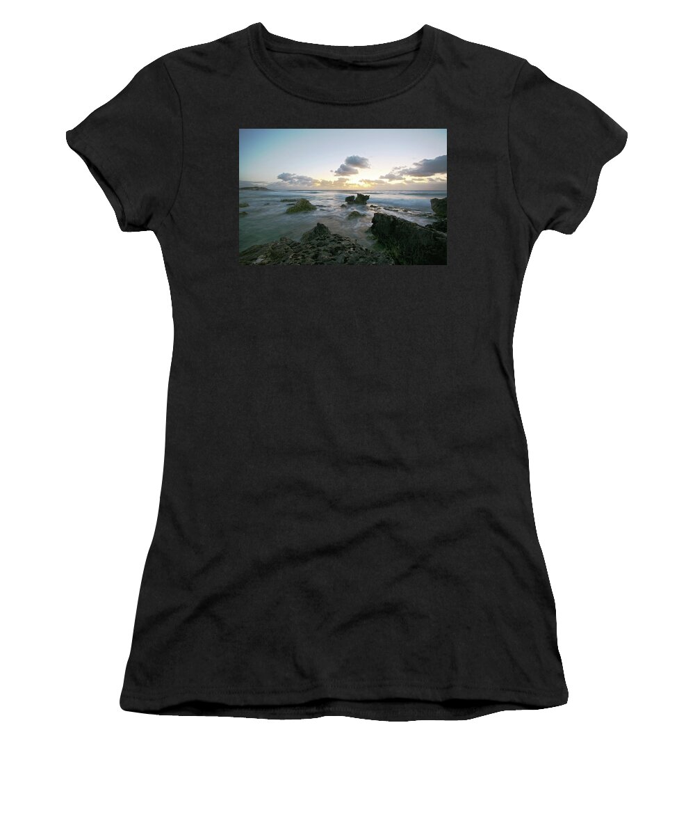 Cozumel Women's T-Shirt featuring the photograph Cozumel Sunrise by Robert Och