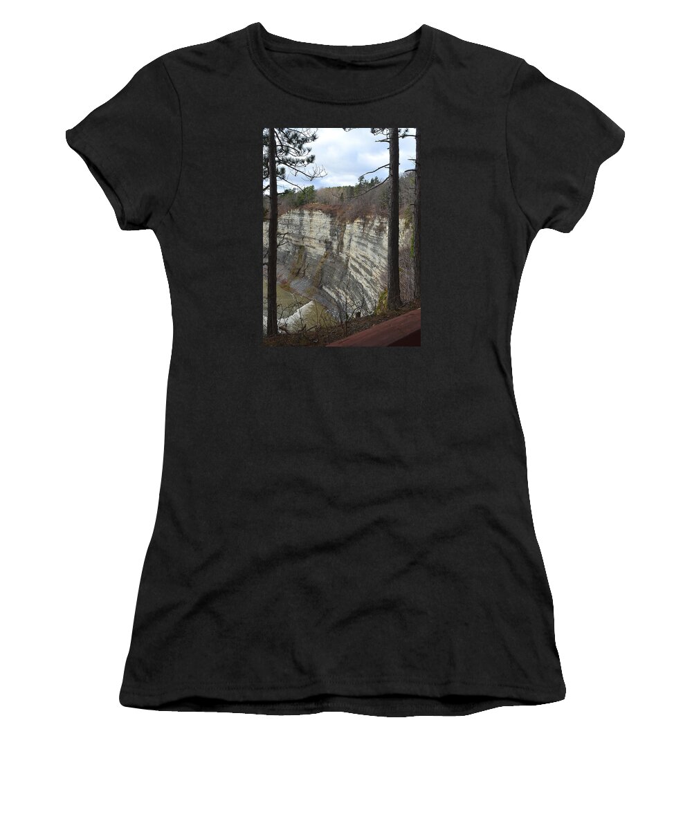 Landscape Women's T-Shirt featuring the photograph Cyclic Phenomenon by Char Szabo-Perricelli
