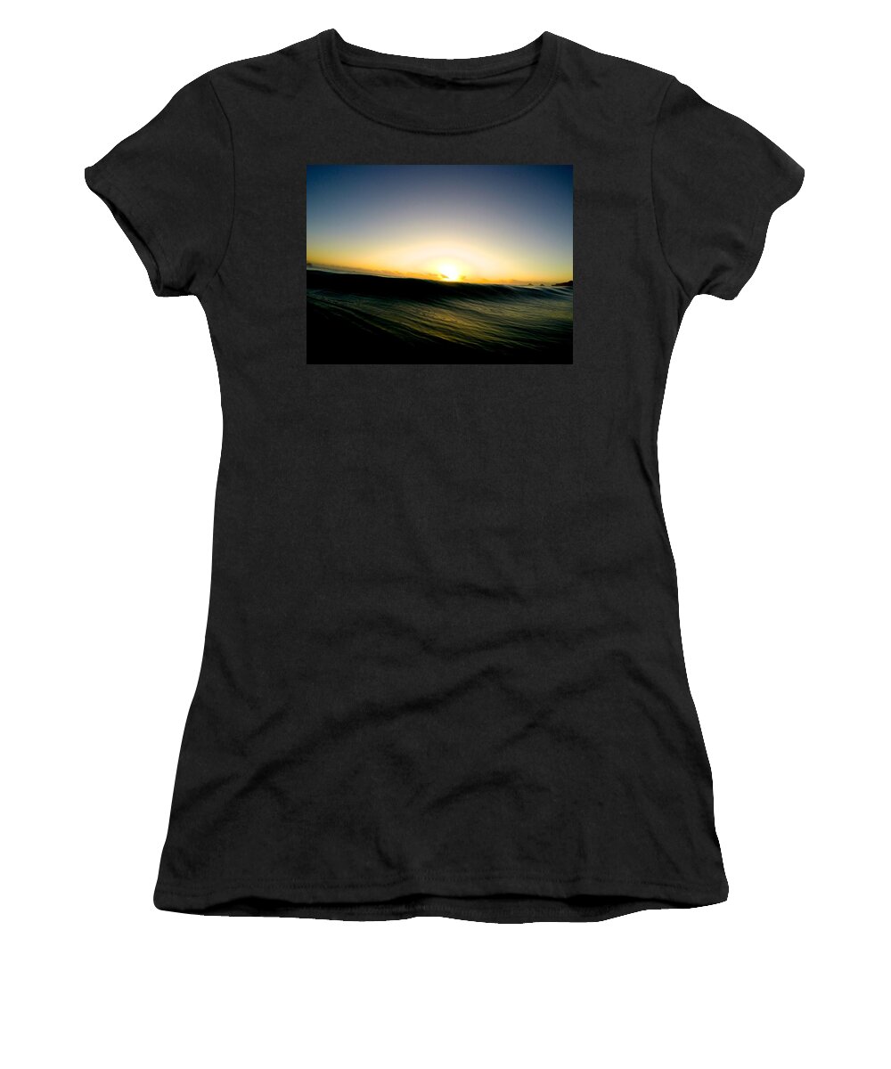 Wave Women's T-Shirt featuring the photograph Dark Forces by Benen Weir