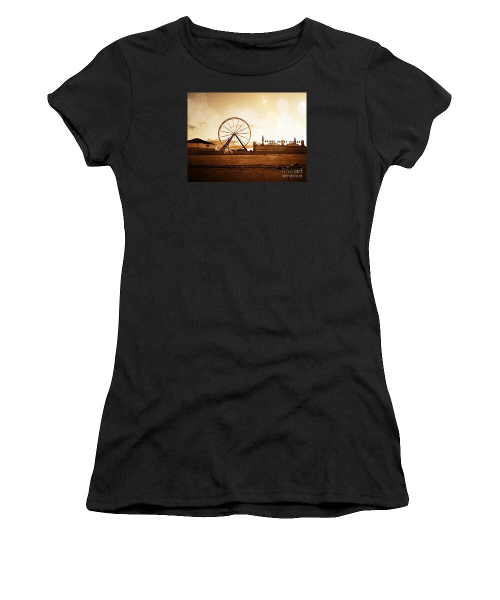 Marcia Lee Jones Women's T-Shirt featuring the photograph Days End by Marcia Lee Jones