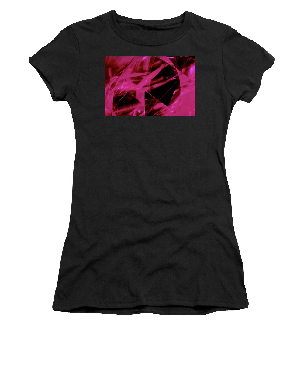 Rose Women's T-Shirt featuring the photograph Days of Wine and Roses by Kathy Corday