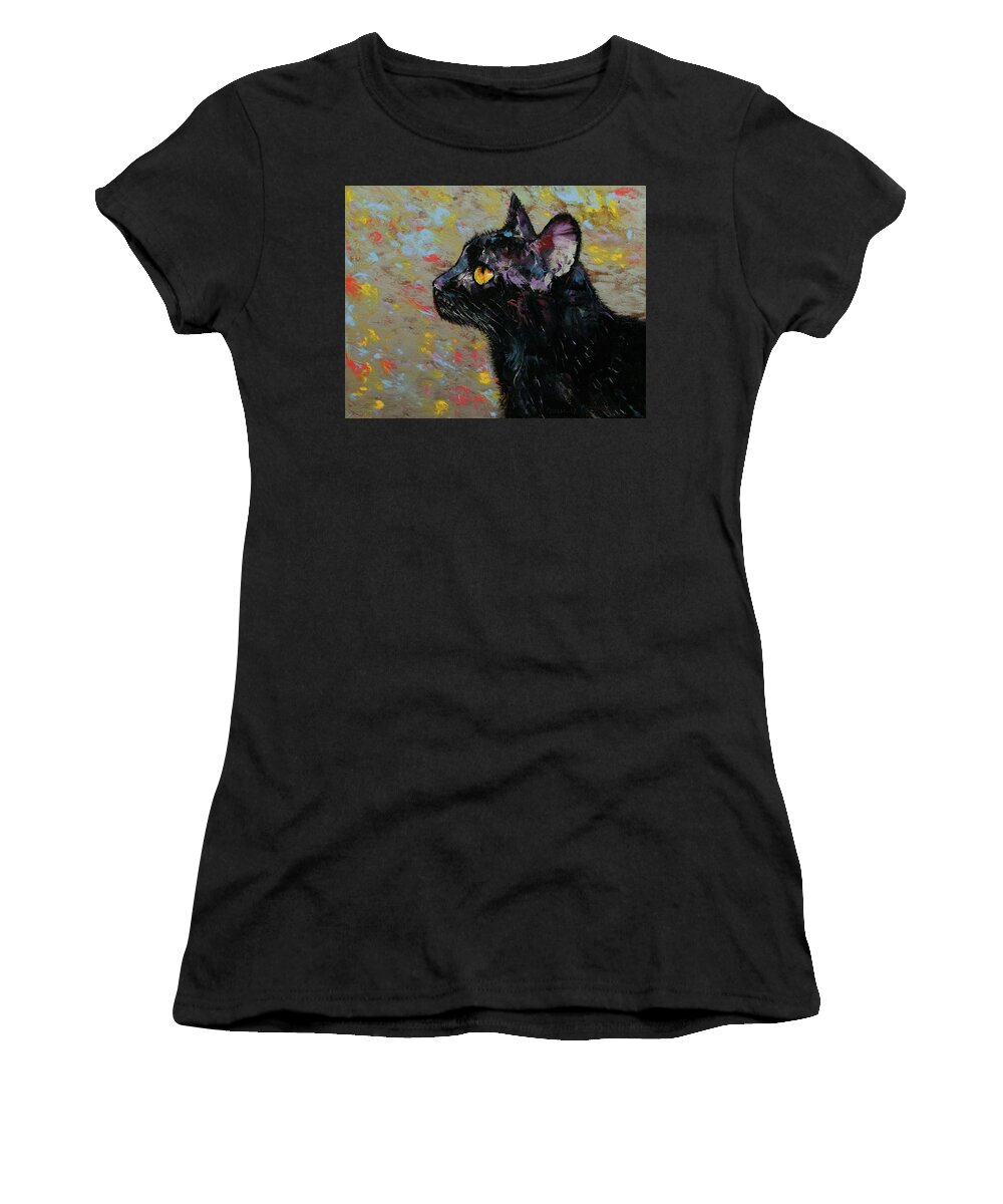 Déjà Vu Women's T-Shirt featuring the painting Deja vu by Michael Creese