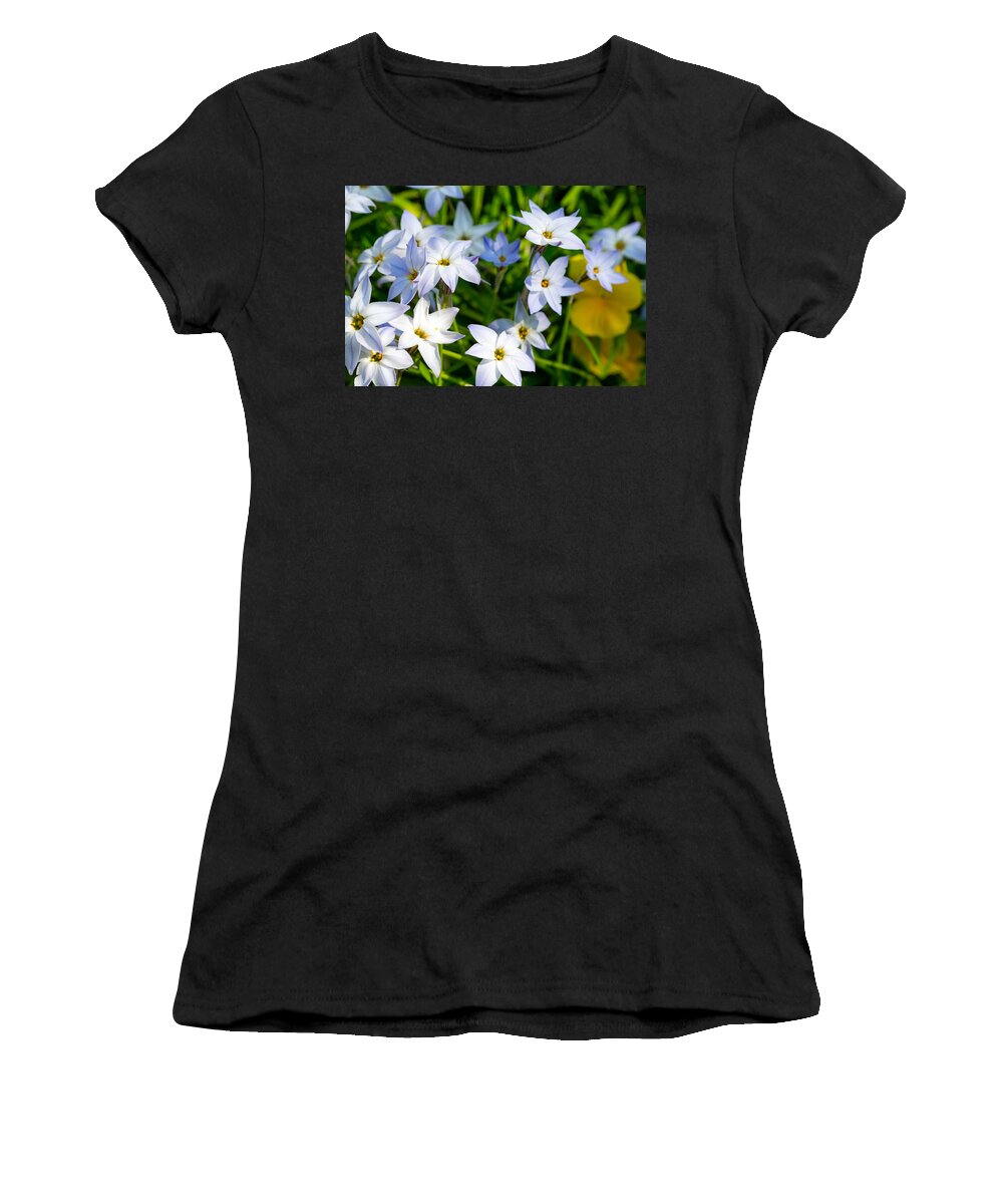 Steven Green Women's T-Shirt featuring the photograph Downtown Wildflowers by SR Green