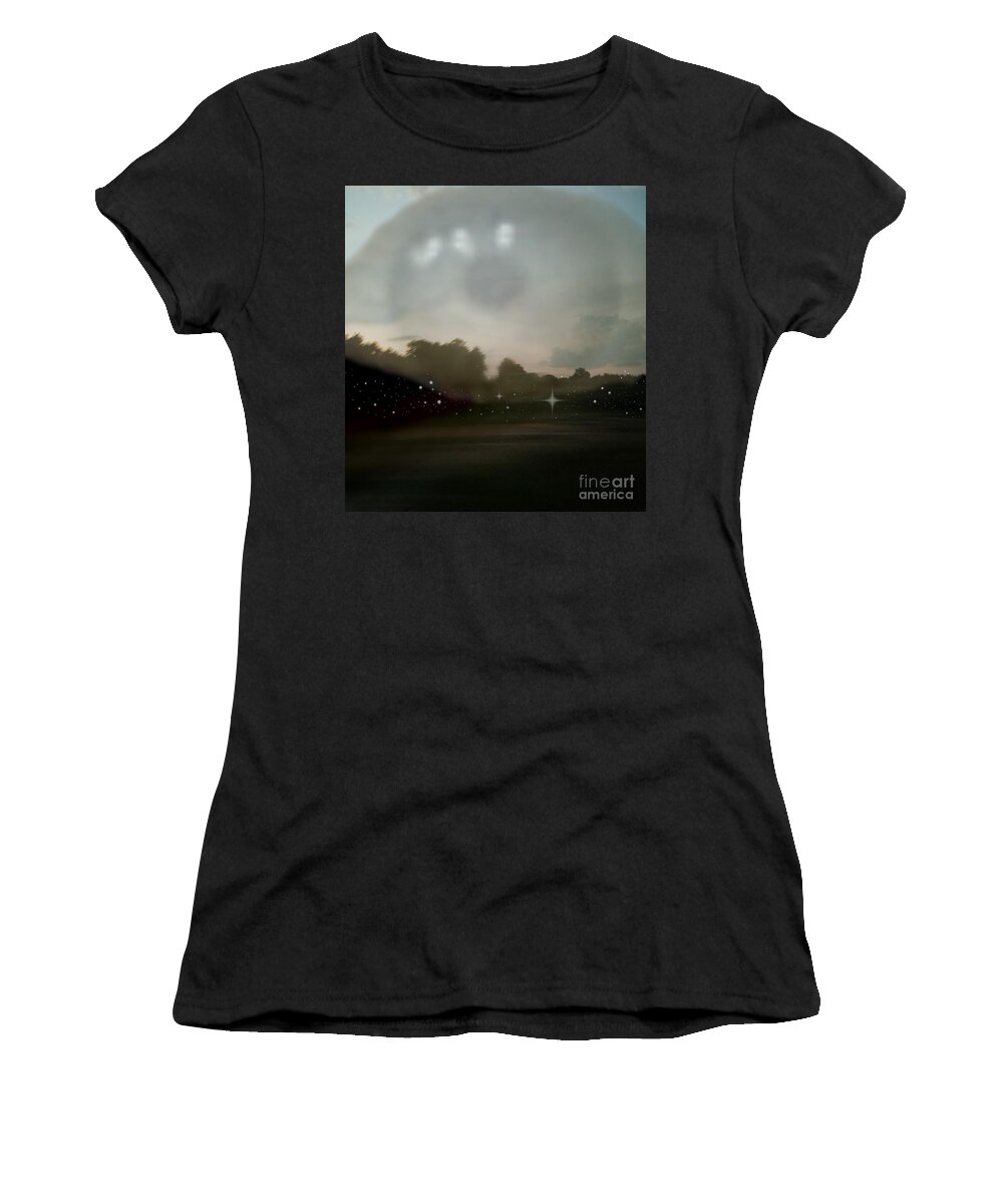 Eternal Perspective Women's T-Shirt featuring the photograph Eternal Perspective by Diamante Lavendar